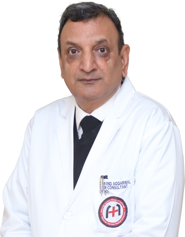 Dr. Arvind Aggarwal, 2025 year experienced Senior Consultant in , Orthopaedics, 